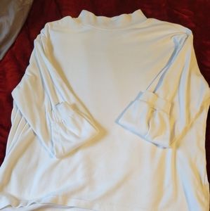 Mock neck long sleeve shirt